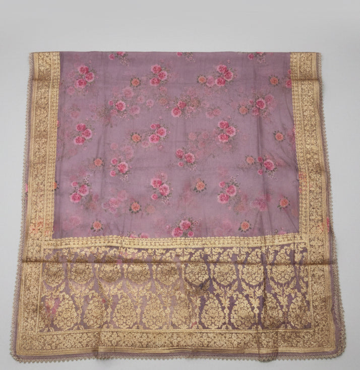 Lavender Floral Organza Muse
