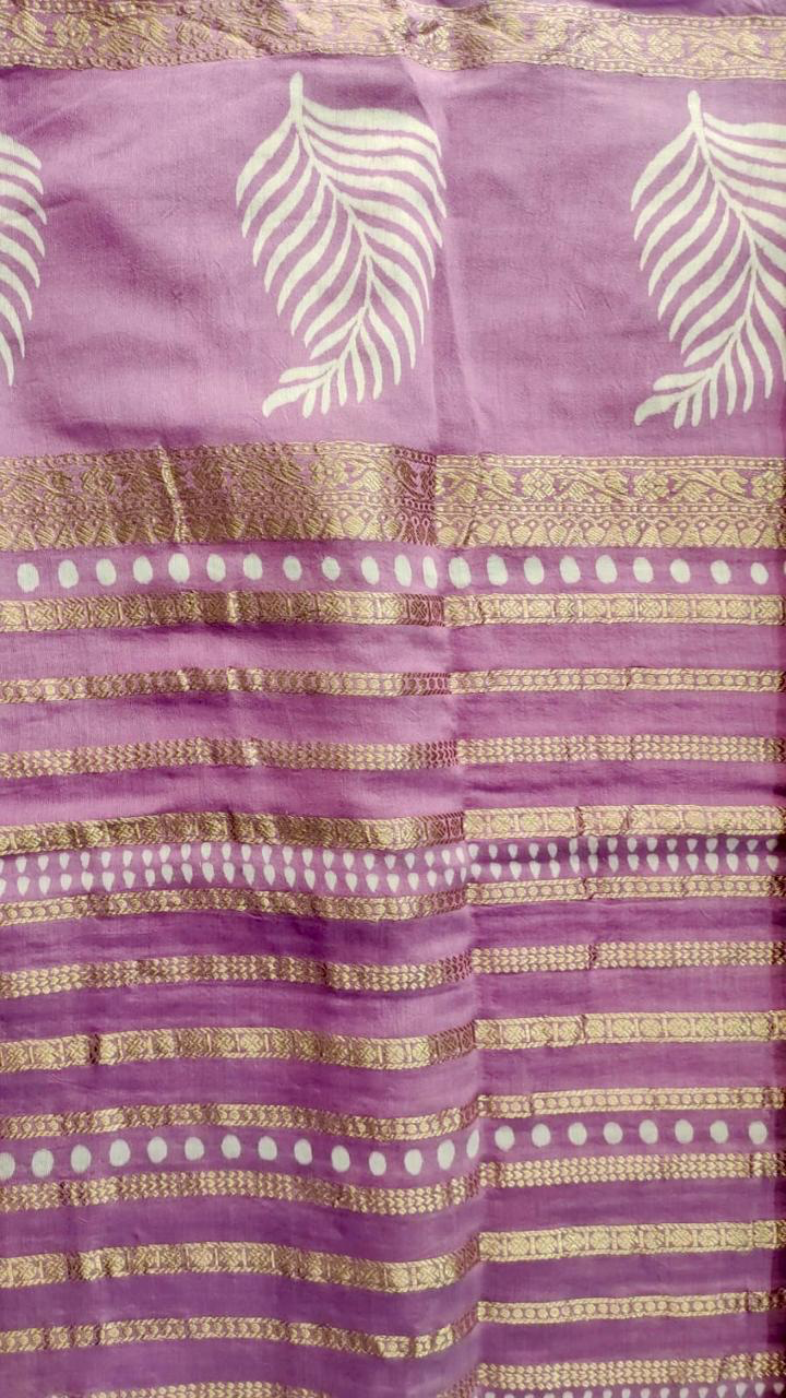 Rose Viscose Silk Saree