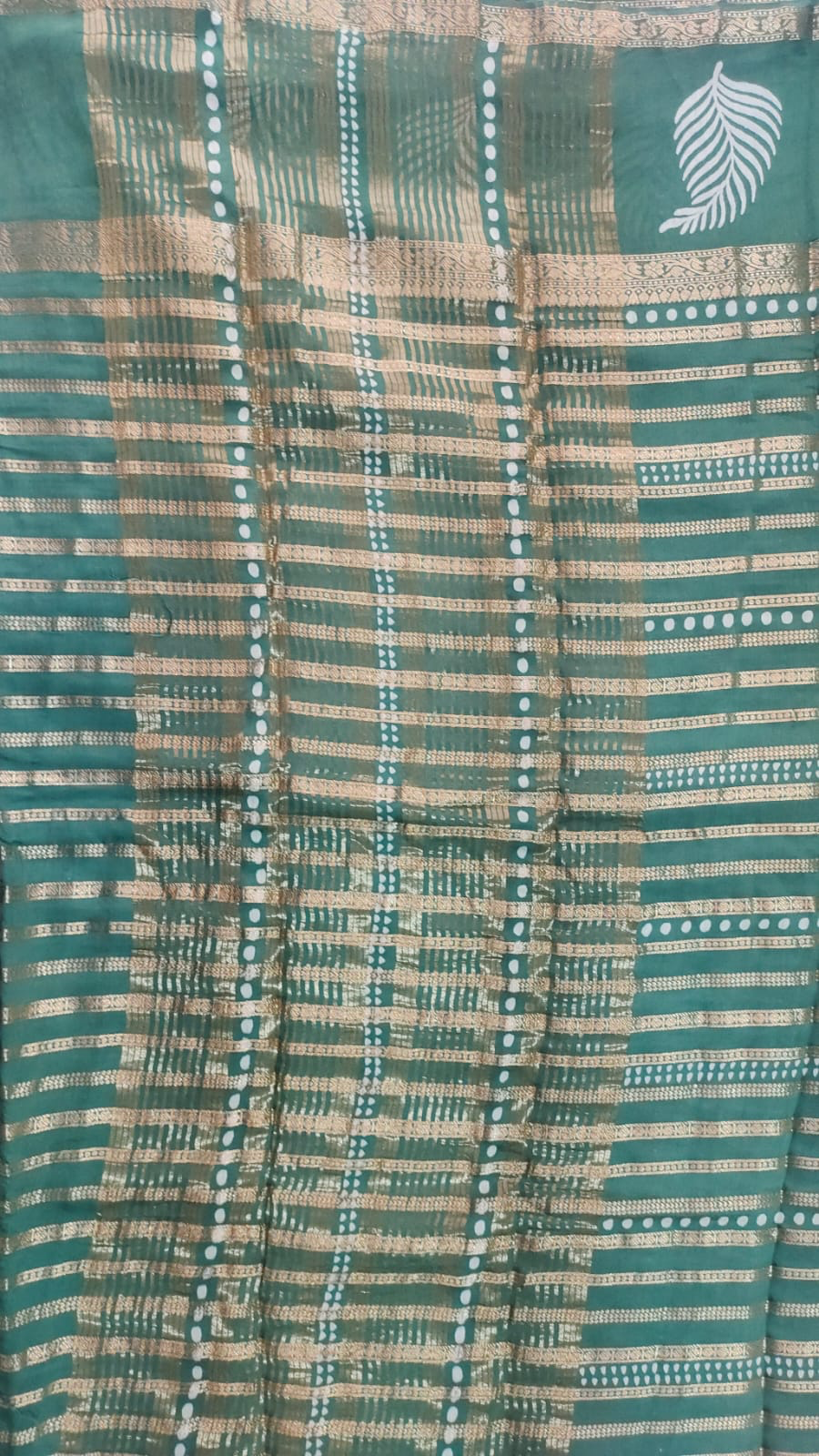 Green Viscose Silk Saree